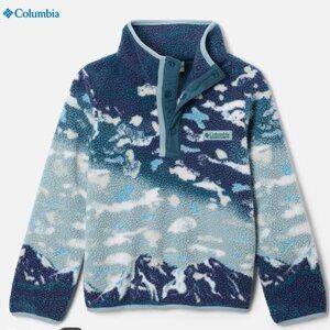 Columbia Kids' Helvetia™ II Printed Half Snap Fleece Pullover - Large